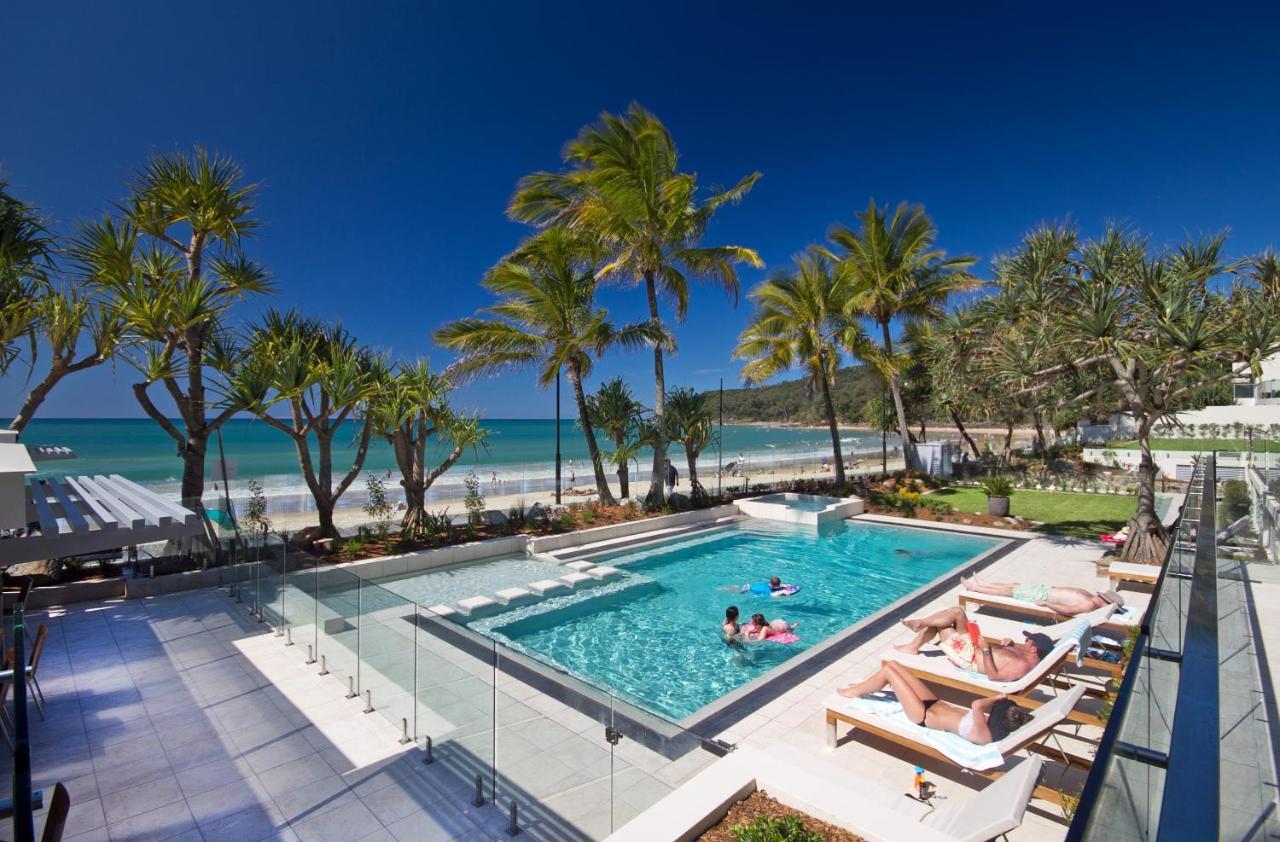 Fairshore 12: Absolute Beachfront, Direct Beach & Pool Access Noosa Heads Exteriör bild